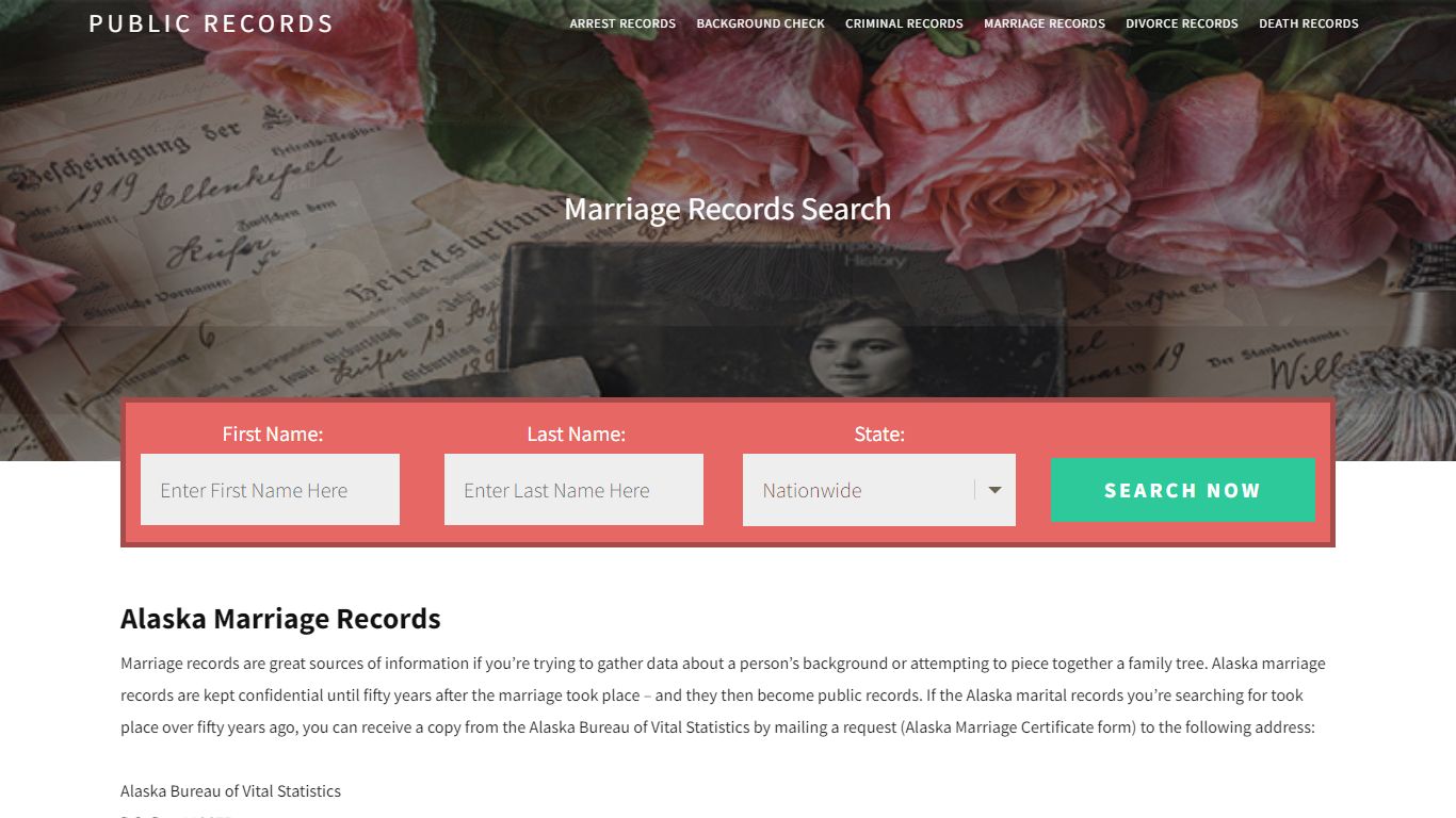 Alaska Marriage Records | Enter Name and Search. 14Days Free